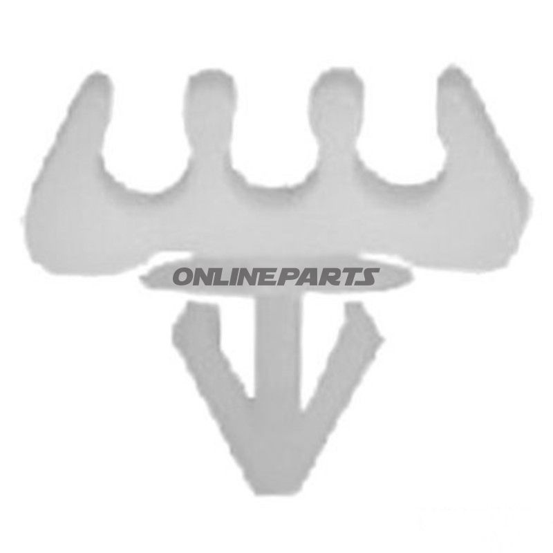 Holder for bremseledning MQ enkelt 5mm / 3/16