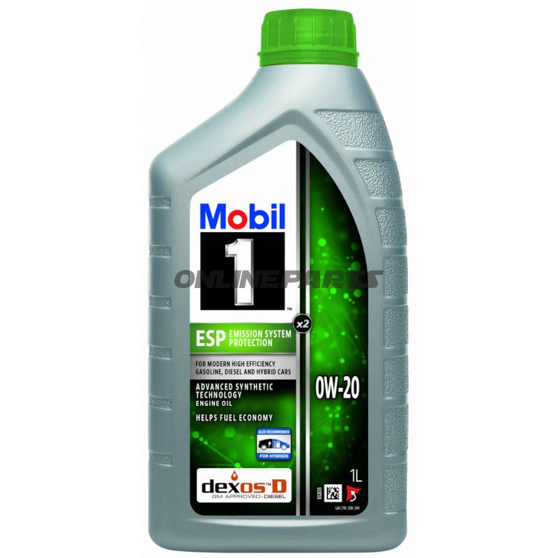 OEL MOT 0W20 ESP 1L MOB X2 ALTN 5580340