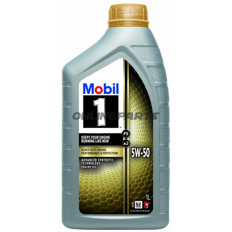 OEL MOT 5W50 MOBIL 1 1L FS X2