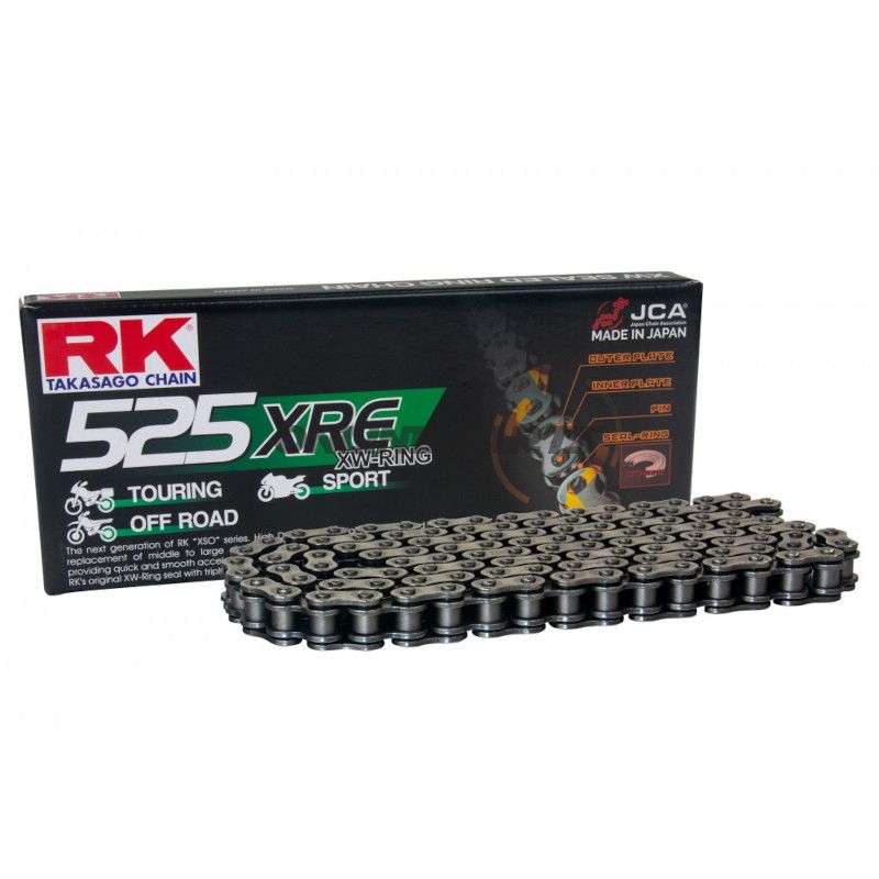 RK XW-RINGK 525XRE/100 KÆDE ÅBEN W NITTELÅS