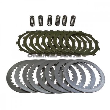 Kobling Aramid EBC lameller + fjedre + skiver bl.a. Honda VFR 750 F