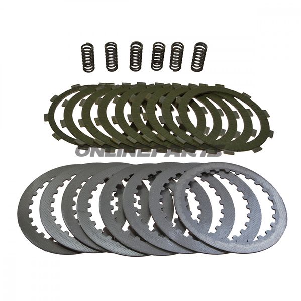 Kobling Aramid EBC lameller + fjedre + skiver bl.a. Honda VFR 750 F