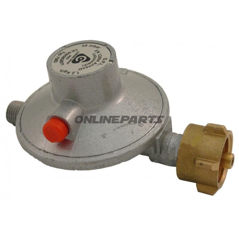 Caravanregulator 30 MBAR 1.2KG/H
