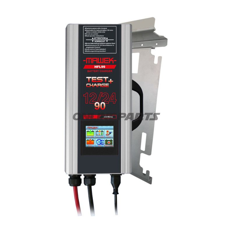 BATTERIOPLADER HFL99PLUS 5M LADEKABEL + VÆGBESLAG