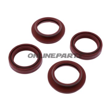 Simmerring sæt gaffel JMP 35X47X10/10.5 med støvkappe