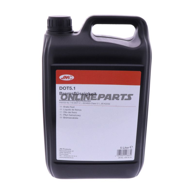Bremsvæske DOT5.1 5L JMC
