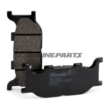 BREMSEKLODSER KULSTOFKERAMISK SCOOTER CC BREMBO Alternativ: 7376650