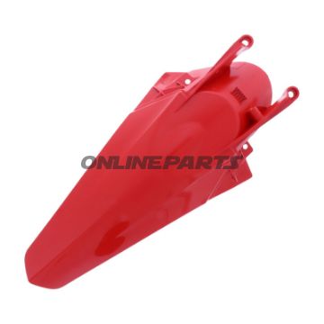 Schutzblech hinten rot