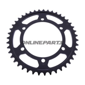 BAGESTE TANDHJUL 43 TANDHØJDE 525 INDVENDIG DIAMETER 121 BOLTAFSTAND 140