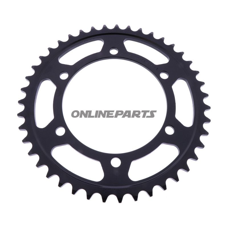 BAGESTE TANDHJUL 43 TANDHØJDE 525 INDVENDIG DIAMETER 121 BOLTAFSTAND 140