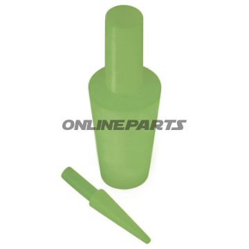 STIK SILIKONE 15,9 MM 10 STK GRØN TIL KLIMALEITG