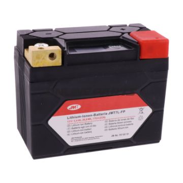 BATTERI MOTORCYKEL JMT7L-FP JMT LITHIUM ION MED OPLADNINGSINDIKATOR