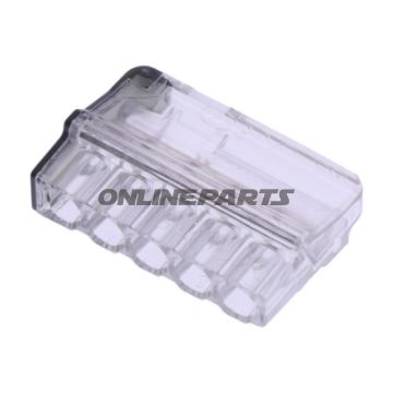 Klemmetilslutning 5 polet 0,2-2,5 GRÅ/TT PAKKE 5 STK