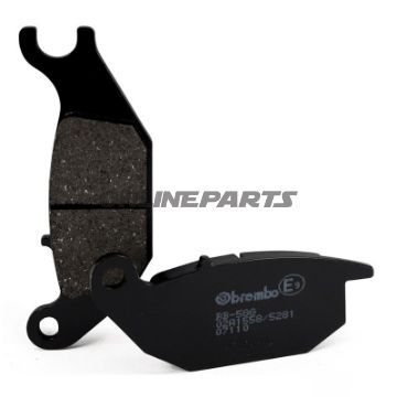 BREMSEKLODSER KULSTOFKERAMISK SCOOTER CC BREMBO Alternativ: 7324288