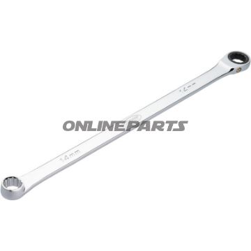 Ring SKRALDENØGLE LANG SORT 14