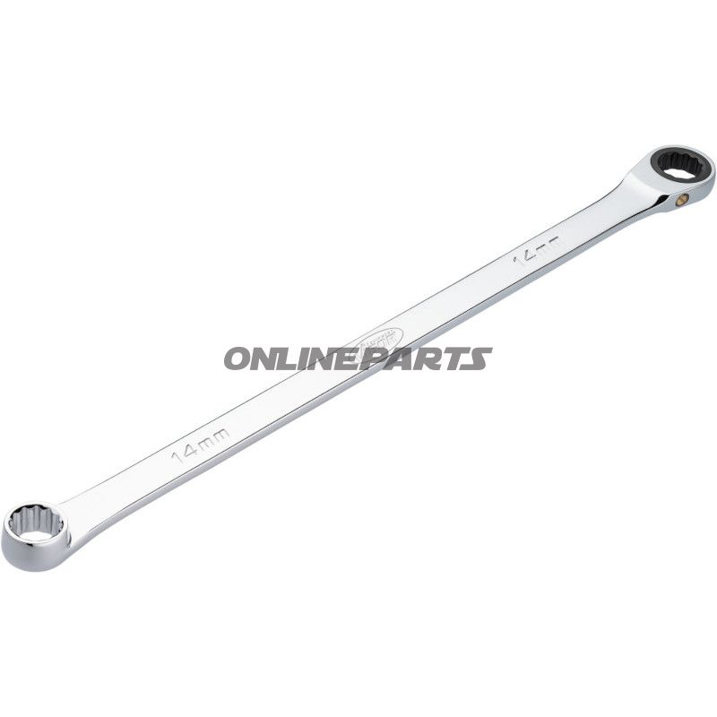 Ring SKRALDENØGLE LANG SORT 14