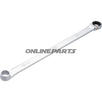 Ring SKRALDENØGLE LANG SORT 18