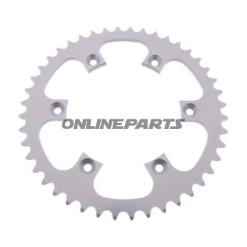 BAGHJUL ALUMINIUM 44 TANDDELING 520 SØLV