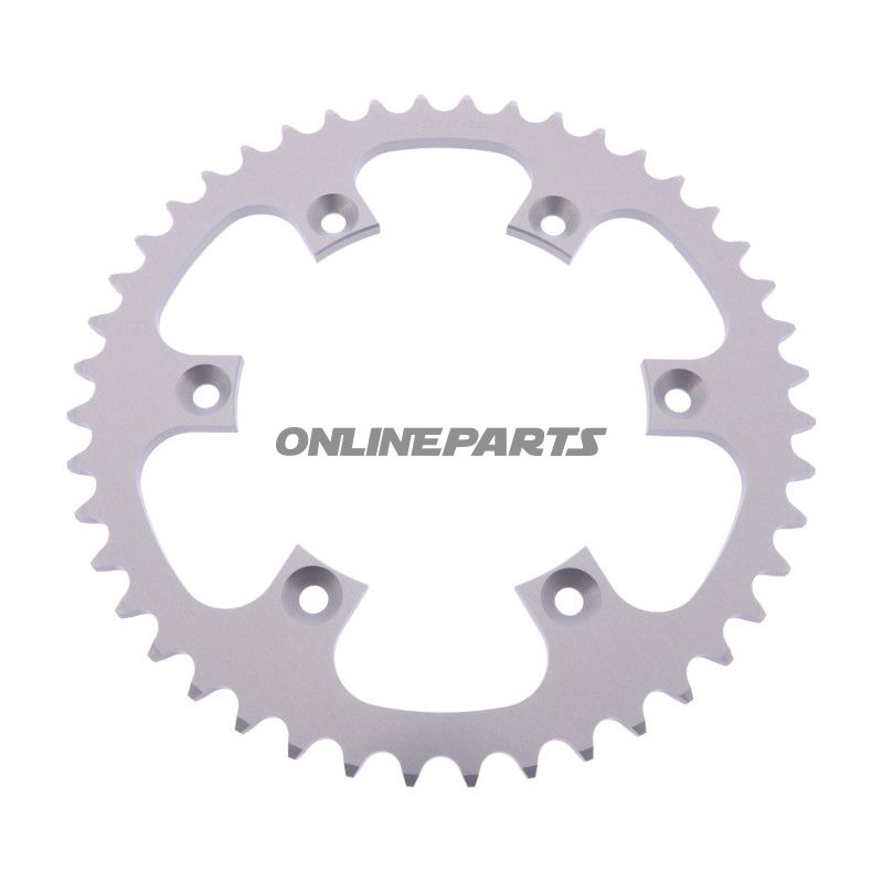 BAGHJUL ALUMINIUM 44 TANDDELING 520 SØLV