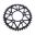 BAGESTE TANDHJUL ALUMINIUM 41 TANDAFSTAND 520 SORT JT INDVENDIG DIAMETER 076 BOLTAFSTAND 100