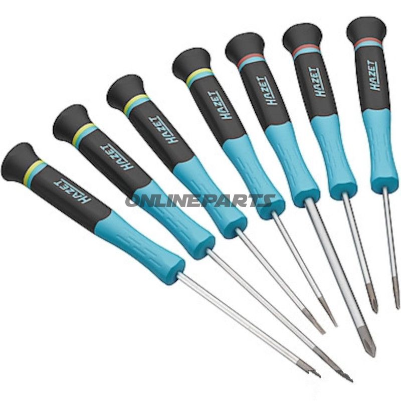 SKRUETRÆKKERSÆT 7 DELE ELEKTRONIK 4x Lige kærv 3XPH