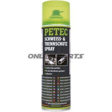 SCHWEISSSPR 500 ml Petec SEPARATIONSBESKYTTELSE