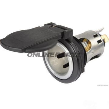 SOCKET ZIG ANZULDER 20A MED FEDERDECKEL