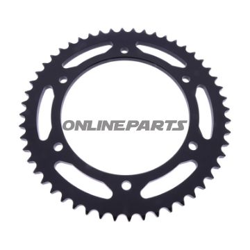 BAGHJUL 52 TANDHØJDE 428 INDVENDIG DIAMETER 130 BOLTAFSTAND 150