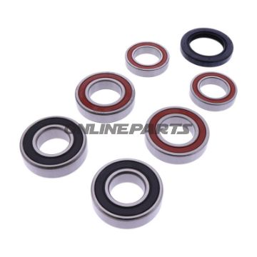 HJULLEJESÆT KOMPLET JMP MED TÆTNINGER NTN