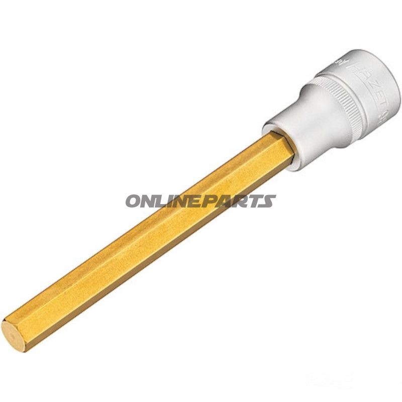 INDSÆT INDVENDIG SEKSKANT 1/2 10 MM LÆNGDE 140 MM