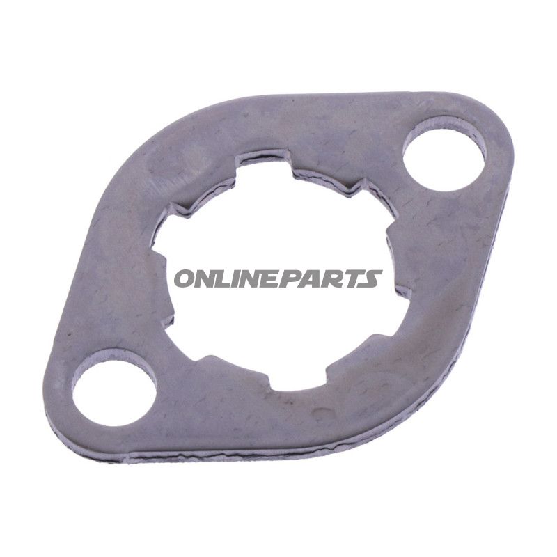 LÅSEPLADE (ORIG RESERVEDEL) FORRESTE TANDHJUL