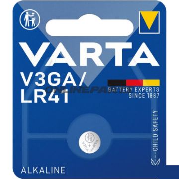 BATT GERAETE V3GA VA 1ER BLIVER ALKALINE LR41