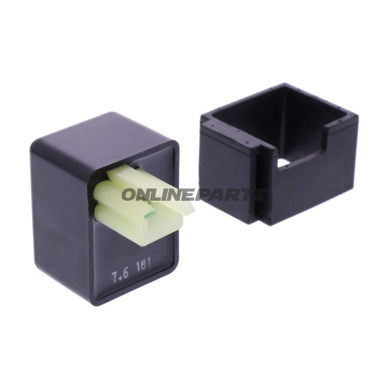 ELEKTRONISK INDIKATORRELÆ (ORIG RESERVEDEL) 12,8V 2 PIN