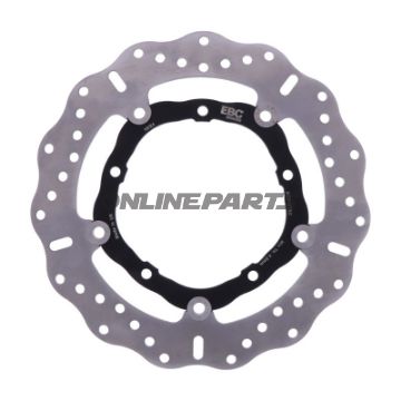 BREMSESKIVE XC EBC RUSTFRIT STÅL