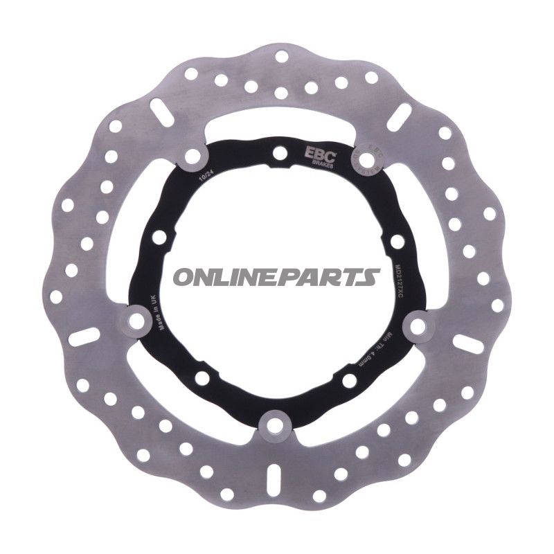 BREMSESKIVE XC EBC RUSTFRIT STÅL