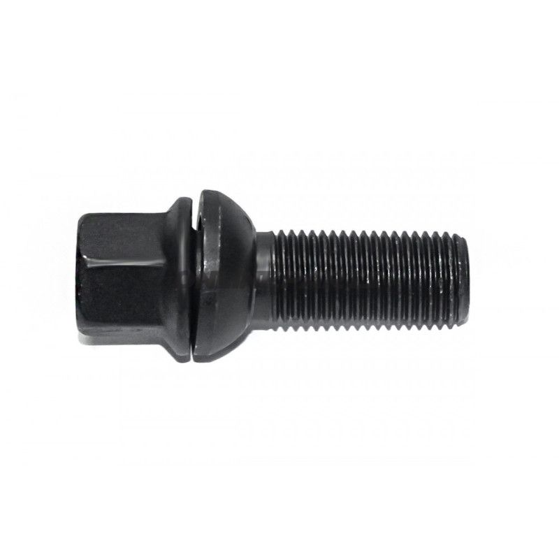 HJULMØTRIK M14X1,5X39 KU 17 SORT BEVÆGELIG KUGLEKRAVE