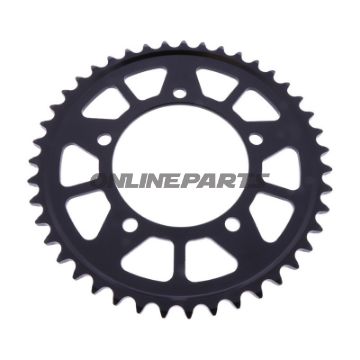 BAGESTE TANDHJUL 43 TANDAFSTAND 525 INDVENDIG DIAMETER 100 BOLTAFSTAND 120