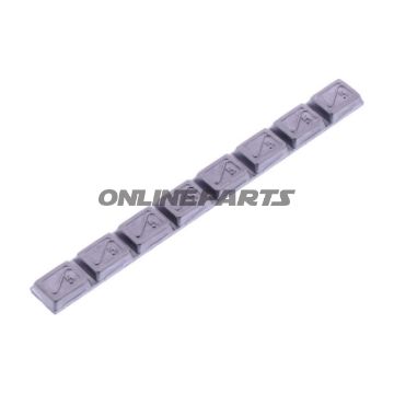 BLYKLÆBENDE BALANCERINGSVÆGT RGL 40G 5G CONT 50 STK