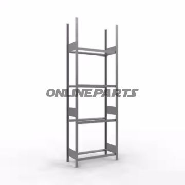 DÆKREOLER 4 EB GRUNDF. 2750X960X436 mm galvaniseret