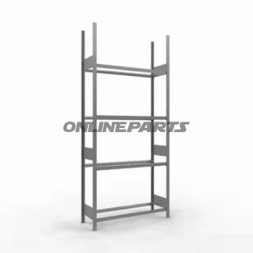 DÆKREOLER 4 EB GRUNDF. 2750X1260X436 mm galvaniseret