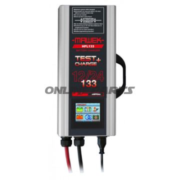 BATTERIOPLADER HFL133PLUS 12+24V 125A grime + 5 meter KAB