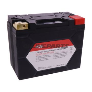 BATTERI MOTORCYKEL JMT20Q-FP JMT LITHIUM ION MED OPLADNINGSINDIKATOR