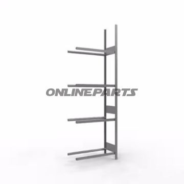 DÆKREOLER 4 EB ANBAUF. 2750X910X436 mm galvaniseret
