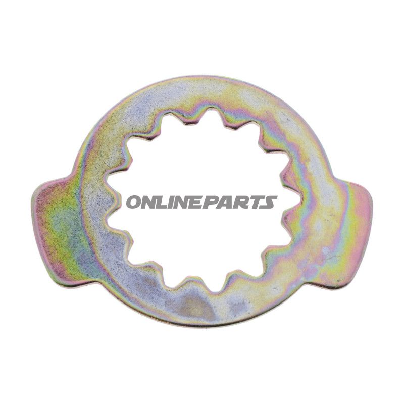 LÅSEPLADE (ORIG RESERVEDEL) FORRESTE TANDHJUL