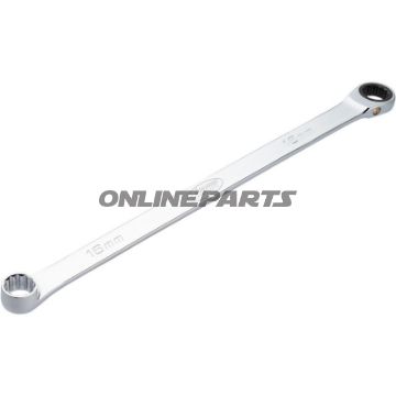 Ring SKRALDENØGLE LANG SORT 16