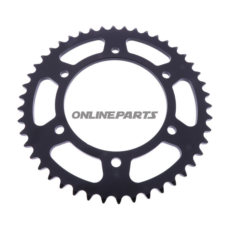 BAGESTE TANDHJUL 46 TANDHØJDE 525 INDVENDIG DIAMETER 125 BOLTAFSTAND 150