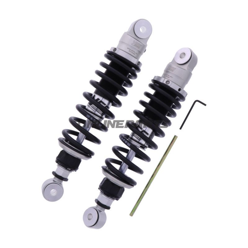 YSS TWIN STØDDÆMPER JUSTERBAR SORT UDGAVE