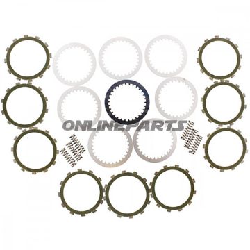 Kobling Aramid EBC lameller + fjedre + skiver bl.a. BMW F 700 800 GS