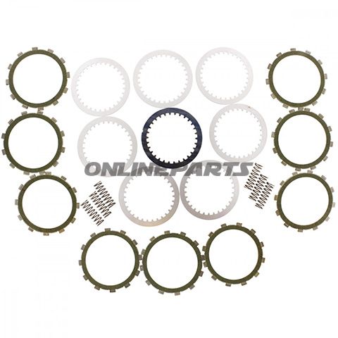 Kobling Aramid EBC lameller + fjedre + skiver bl.a. BMW F 700 800 GS