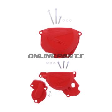 VANDPUMPE KOBLING/ TÆNDINGSDÆKSEL BESKYTTER RØD